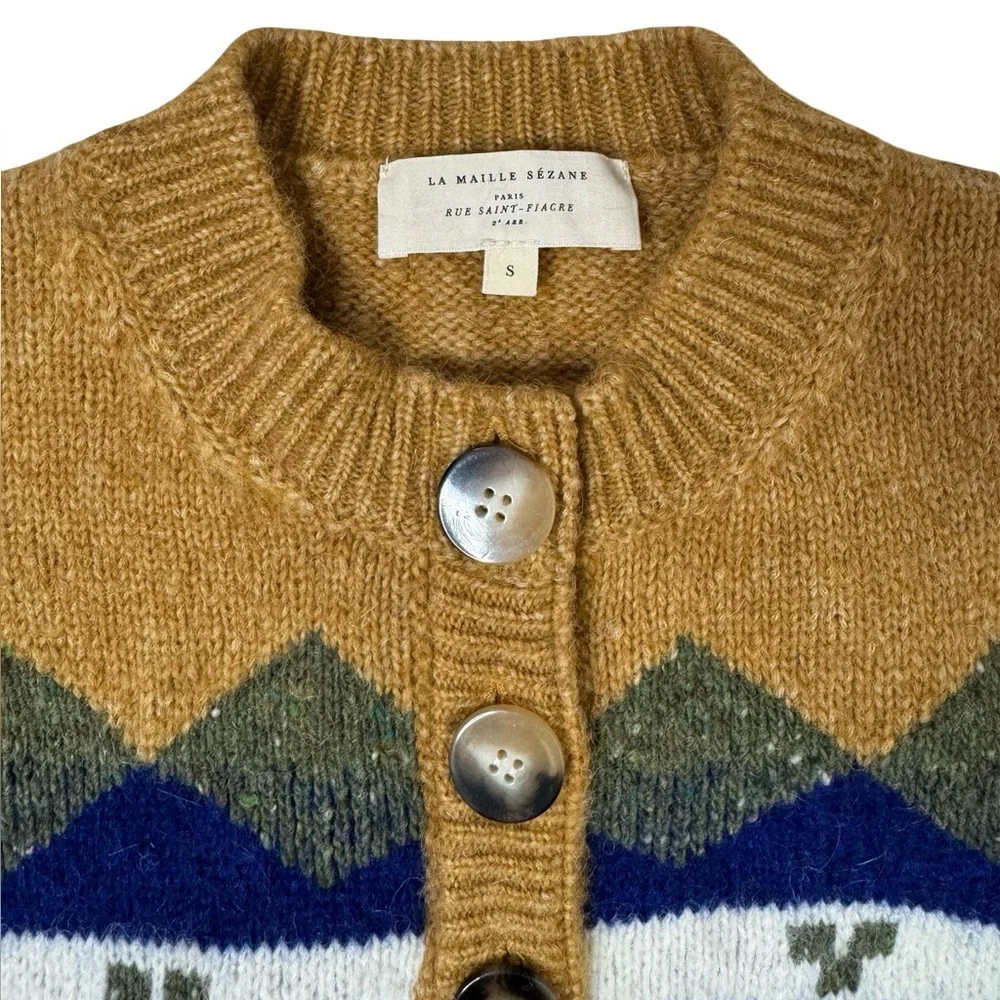 Sezane | NWOT Georges Jumper Multicolor Small